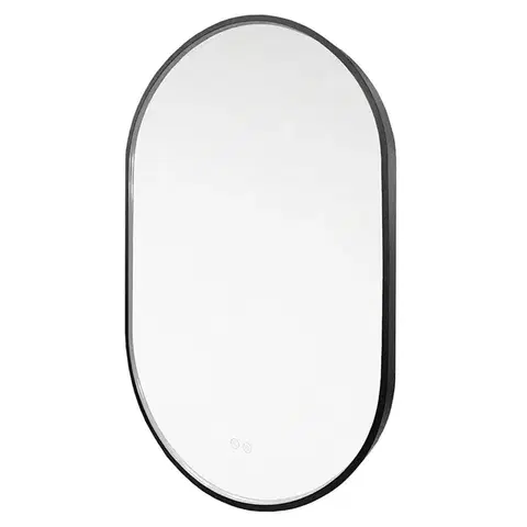Kúpeľňové zrkadlá Mereo Zrkadlo oválne 50x80 cm, LED osvetlenie a odhmlievanie CN170