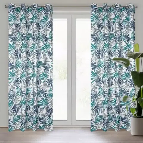 Závesy do spálne Záves ELINA 140X250 na priechodkách 389847
