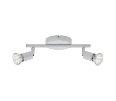 Svietidlá Briloner 2767-026 - LED Bodové svietidlo 2xGU10/6W/230V biela 2767-026
