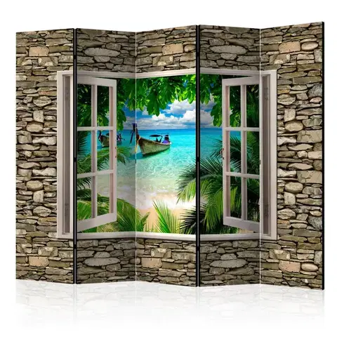 Paravány Paraván Tropical Beach Dekorhome