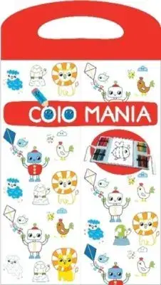 Pre deti a mládež - ostatné Omalovánka Colomania červená