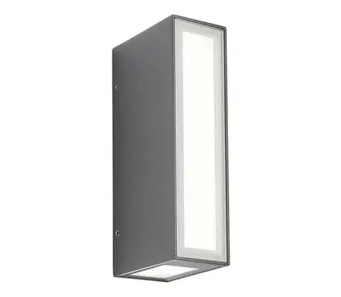 LED osvetlenie Redo 90114 - LED Vonkajšie nástenné svietidlo IVAR LED/7,6W/230V IP54 antracit 90114