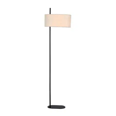 Lampičky Rabalux 74240 stojacia podlahová lampa s textilným tienidlom Narmin