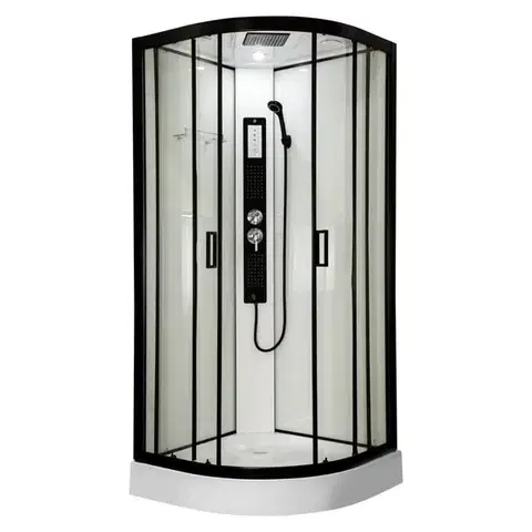 Sprchovacie kúty KERRA - Kút s hydromasážou Petrus 90 5907548114860