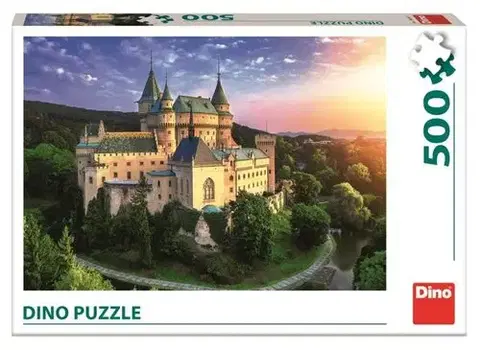 500 dielikov Dino Toys Puzzle Zámok Bojnice 500 Dino