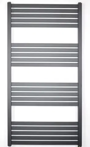 Radiátory do kúpeľne Radiátor kombinovaný SAT KH 120x45 cm čierna matná SATRAKH4501200BL SATRAKH4501200BL