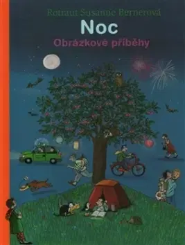 Leporelá, krabičky, puzzle knihy Noc - Rotraut Susanne Berner