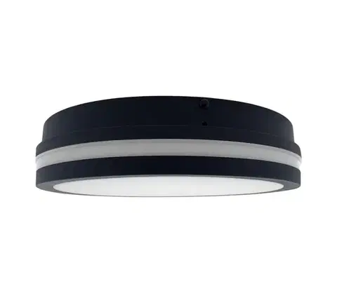 Svietidlá  LED Kúpeľ. stropné svietidlo so senzorom ELLÉ LED/24W/230V pr. 26 cm IP54 antr 008 0001188