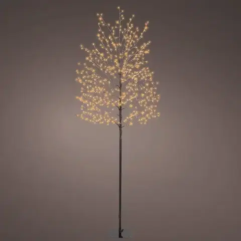 Vybavenie a dekorácie bytu Vianočný stromček MIKROLED 180CM 491628 WW ZEW BLACK