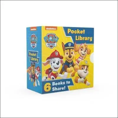 Leporelá, krabičky, puzzle knihy Paw Patrol Pocket Library