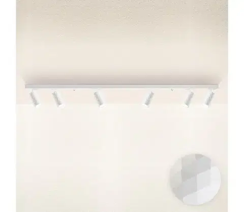 Svietidlá BRILAGI - Bodové svietidlo SELE DIAMANT 6xGU10/30W/230V biele WO-DIA6-WHT