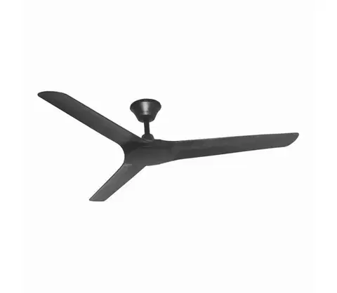 Ventilátory Lucci Air 21321649 - Stropný látor ABYSS pr. 142 cm IP66 čierna + DO 21321649