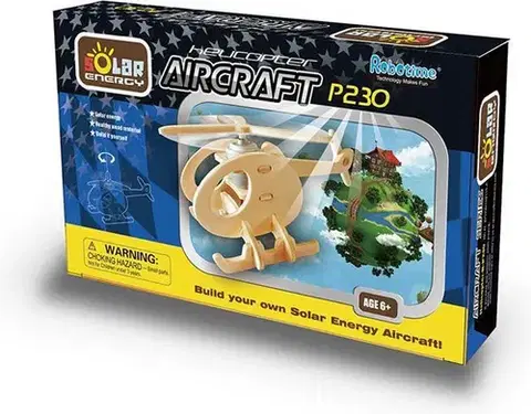 3D puzzle 3D Creative Solárne 3D puzzle Helikoptéra 1