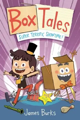 Leporelá, krabičky, puzzle knihy Box Tales: Super Terrific Showtime! - James Burks