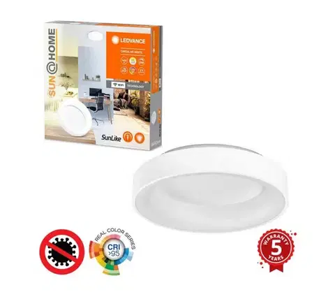 Svietidlá Ledvance-LED Stmievateľné stropné svietidlo SUN@HOME CIRCULAR LED/18,5W/230V Wi-Fi 4058075762763