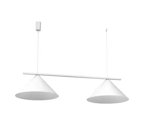Svietidlá  Luster na lanku CAPITAL 2xGX53/15W/230V biela MLP0943