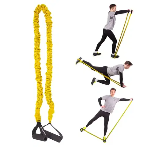 Ostatné fitness náradie Gumový posilňovač inSPORTline Morpo Light 130x0,9 cm / 1,4 kg