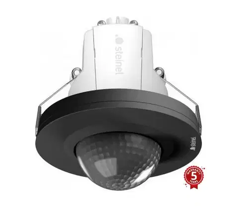 LED osvetlenie Steinel 088248 - Senzor pohybu podhľadový PD-24 ECO DALI-2 360° čierna 088248