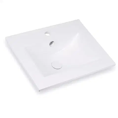 Umývadlá Elvisia Umývadlo MORA | biely lesk 60 cm