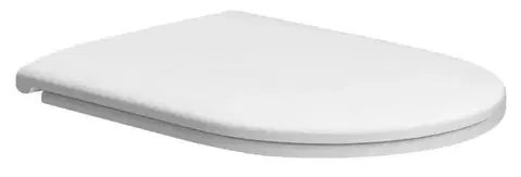 Záchody GSI - WC sedátko, Soft Close, Quick Release, biela/chórm MS992C11