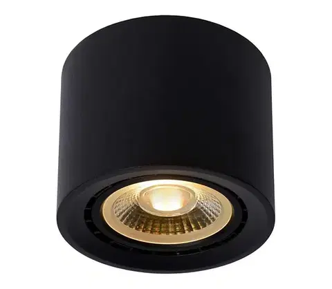 Svietidlá Lucide 09921/12/30- LED Stmievateľné bodové svietidlo FEDLER 1xGU10/12W/230V čierna 09921/12/30