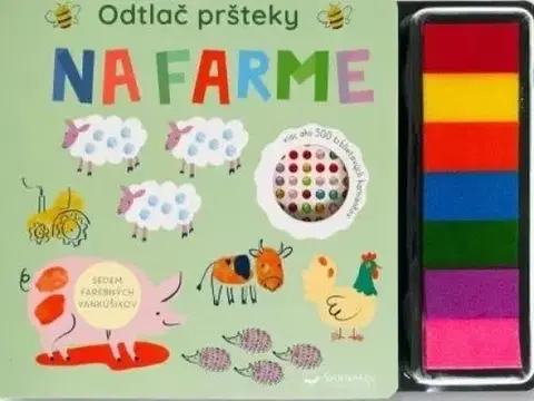 Pre deti a mládež - ostatné Na farme - Odtlač pršteky - Lou Cunningham