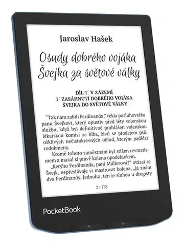 Čítačky e-kníh PocketBook PocketBook 634 Verse Pro Azure, modrý