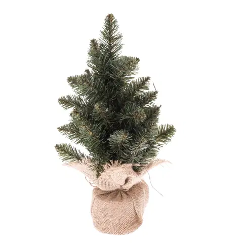 Vianočné dekorácie Dekoračný stromček Jedľa, 30 cm