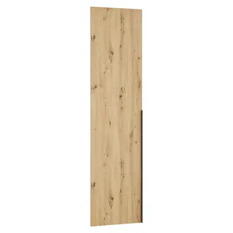 Šatníkové skrine KONDELA Kreo 50 vysoké dvierka dub artisan