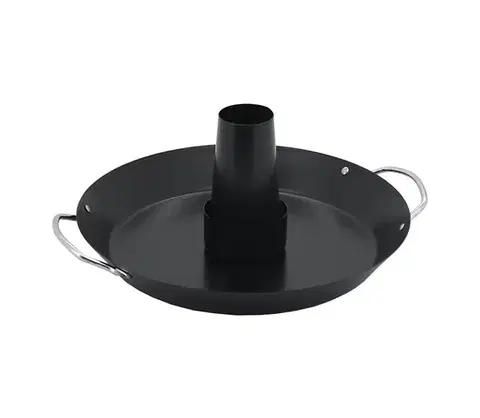 Dózy na potraviny  Grilovací stojan s panvicou na kura 30 cm 13119