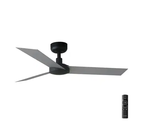 Ventilátory FARO Barcelona FARO 34287 - Stropný látor CRUISER XL čierna pr. 160 cm + diaľkové ovládanie 34287
