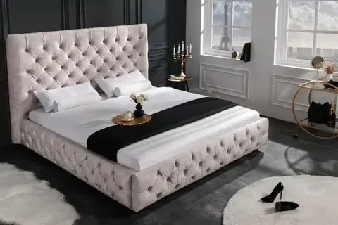 Postele Chesterfield posteľ PALLAS Dekorhome