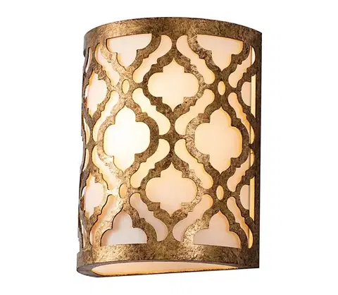 Svietidlá Elstead Gilded Nola - Nástenné svietidlo ARABELLA 1xE27/60W/230V GN-ARABELLA1