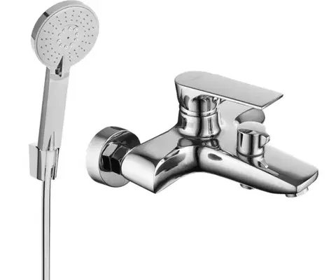 Kúpeľňové batérie MEXEN/S - Axel R40 vaňová batéria s príslušenstvom, chróm 7383R40-00
