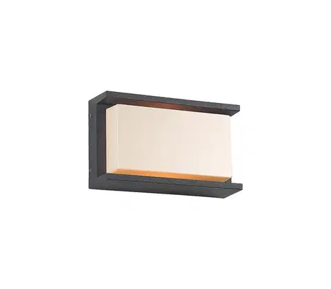 Svietidlá Zam E149 - Vonkajšie nástenné svietidlo 1xE27/18W/230V IP54 antracit E149
