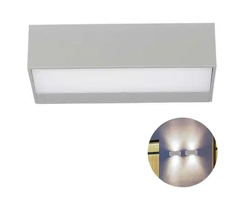 Svietidlá  LED Vonkajšie nástenné svietidlo LED/9W/230V 6400K IP65 218241