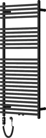 Radiátory do kúpeľne MEXEN/S - Sol radiátor + vykurovacia tyč 1200 x 500 mm, 600 W, čierna W125-1200-500-2600-70