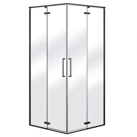 Sprchové kúty 90x90 Sprchový kút štvorcový Beta 90x90x195 black