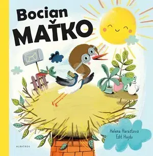 Leporelá, krabičky, puzzle knihy Bocian Maťko - Helena Haraštová,Edit Hajdu