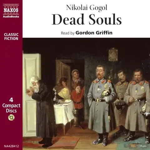 Svetová beletria Naxos Audiobooks Dead Souls (EN)