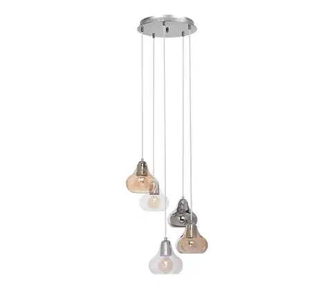 Svietidlá Rabalux 7978 - Luster na lanku JEZABEL 5xE27/60W/230V  7978
