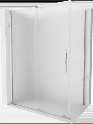 Sprchovacie kúty MEXEN/S - Velár sprchovací kút, posuvné dvere 140 x 75, dekor, chróm 871-140-075-31-01