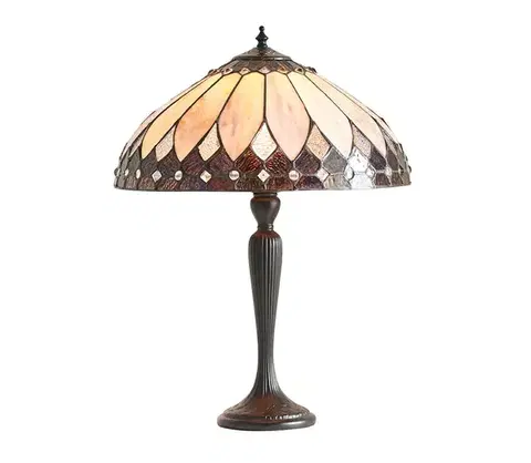 Lampy Endon 63982 - Stolná lampa Tiffany BROOKLYN 1xE27/60W/230V priemer 40 cm 63982
