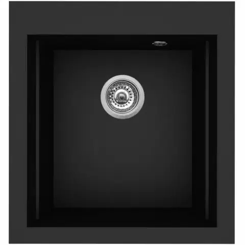 Granitové drezy Drez Siros (47x515) 1B karbon