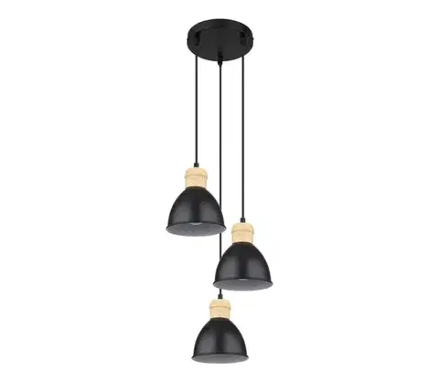 Svietidlá Globo 54018-3HS - Luster na lanku WIHO 3xE27/40W/230V 54018-3HS