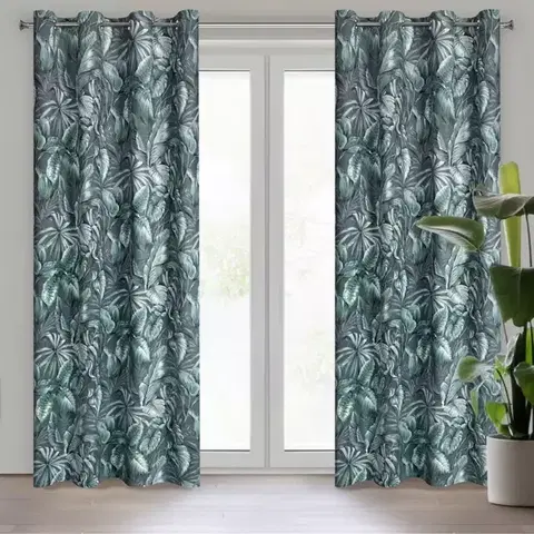 Závesy do spálne Záves PALERMO 140X250 na priechodkách 387587