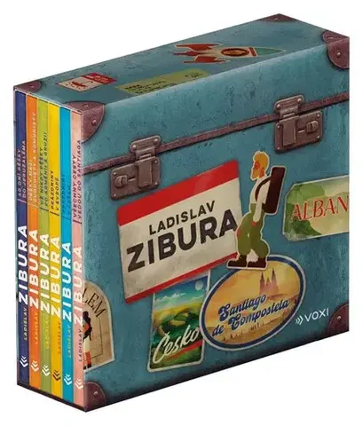 Cestopisy Voxi Ladislav Zibura: Dárkový box 6 audioknih