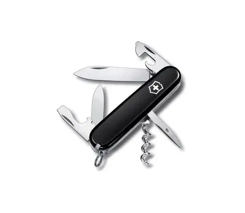 Camping a outdoor Victorinox - Multifunkčný vreckový nôž 9,1 cm/12 funkcií čierna 1.3603.3