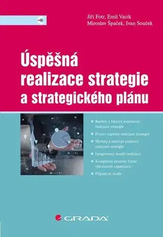 Podnikanie, obchod, predaj Úspěšná realizace strategie a strategického plánu - Miroslav,Jiří Fotr