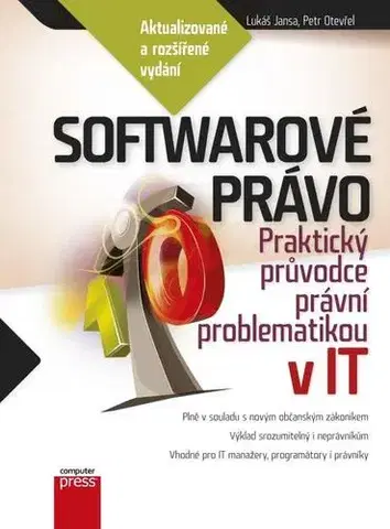 Pracovné právo Softwarové právo - aktualizované a rozšířené vydání - Lukáš Jansa,Petr Otevřel
